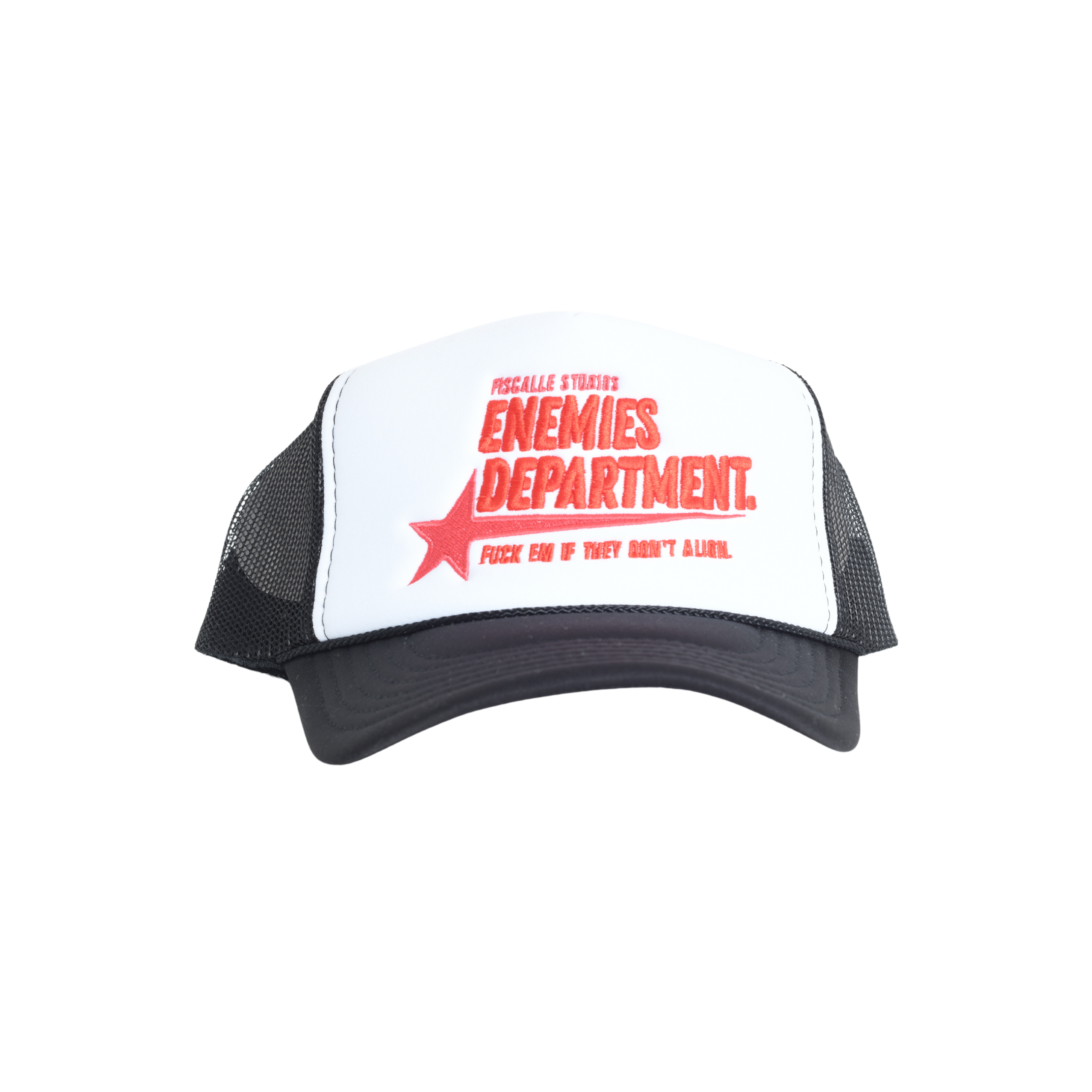 Fiscalle Studios® ENEMIES DEPARTMENT TRUCKER [BLACK]