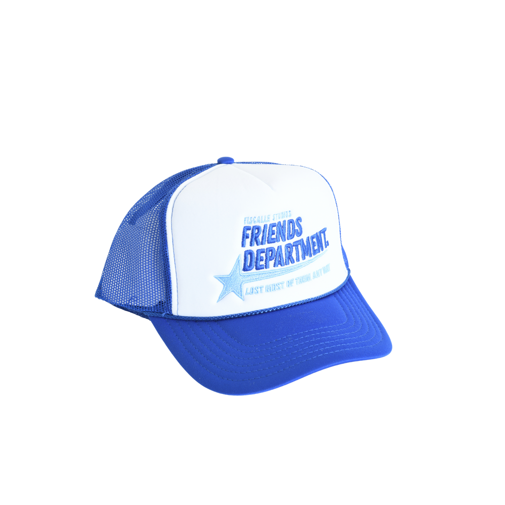 Fiscalle Studios® FRIENDS DEPARTMENT TRUCKER [BLUE]